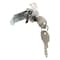Prime-Line Mailbox Lock, 1-9/16in Cam Reach, Diecast Construction, Nickel Plated Finish, 1 Cam MP4640S - alternate 1